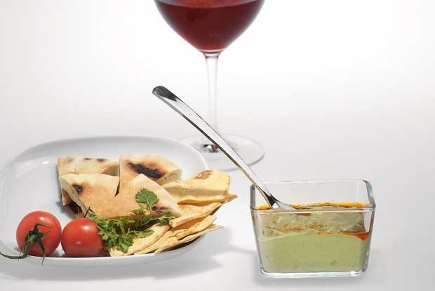 Бабагануш с натуральным йогуртом