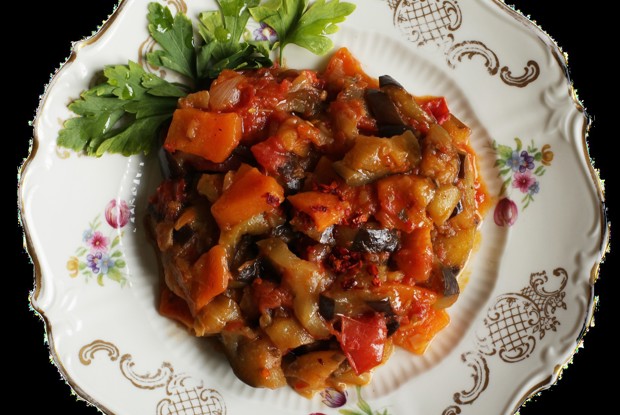 Баклажанная икра-рагу