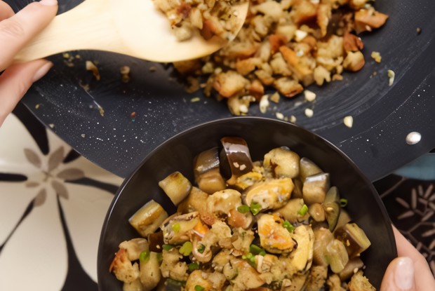 Баклажаны в кисло-сладком соусе