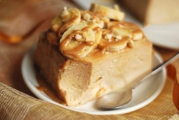 Банановая творожная запеканка