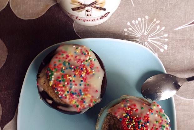 Банановые капкейки