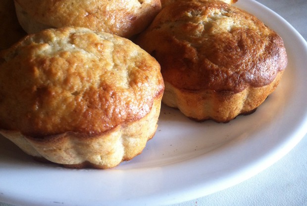 Банановые маффины за 30 минут