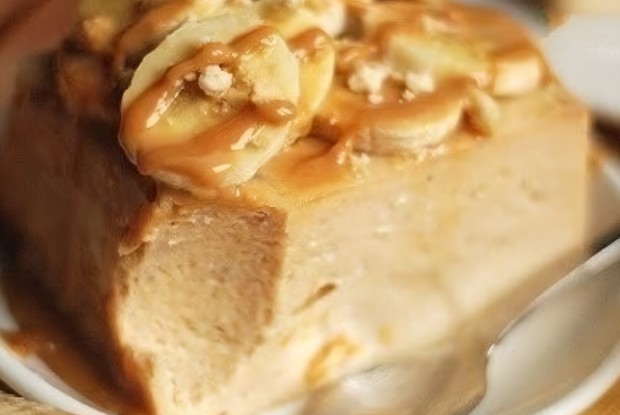 Банановый чизкейк без основы