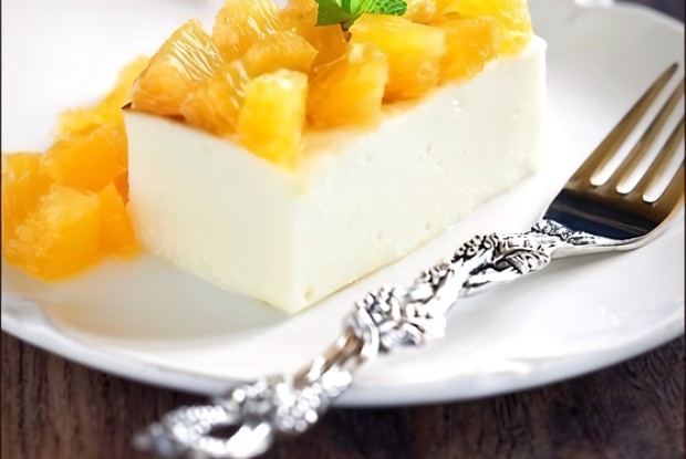 Банановый десерт с кефиром