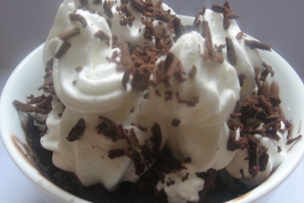 Банановый десерт с зефиром