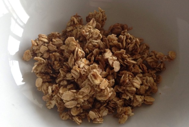Бананово-апельсиновая гранола