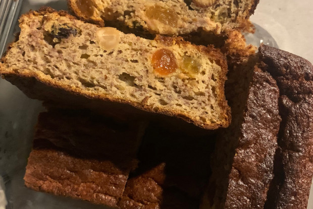 Банановый кекс на кокосовой муке