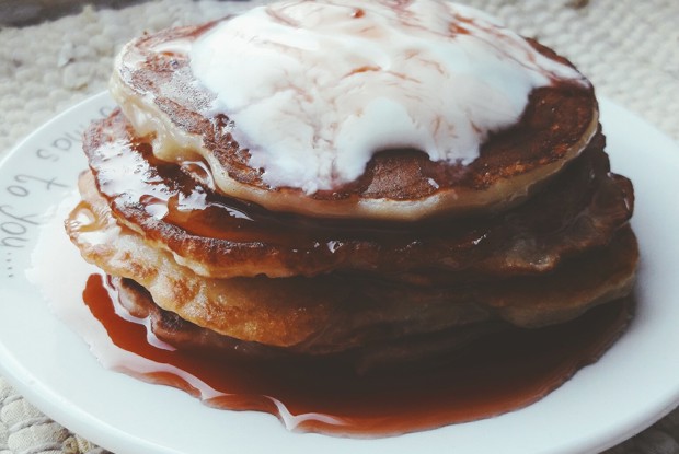 Банановые блины (оладушки)