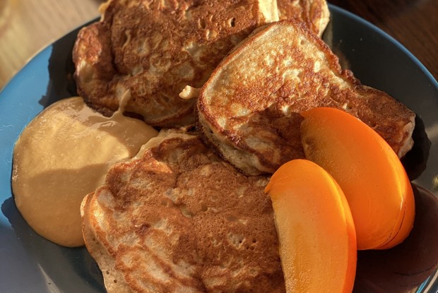 Банановые оладьи на кокосовом молоке