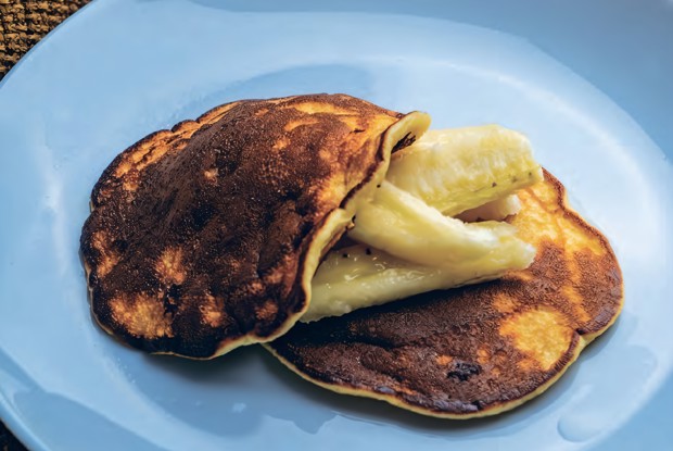 Банановые оладьи