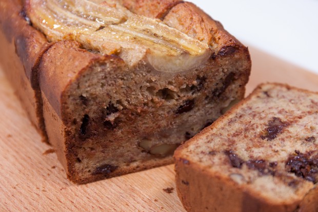 Банановый хлеб с шоколадом