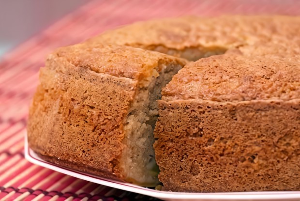 Банановый кекс с корицей