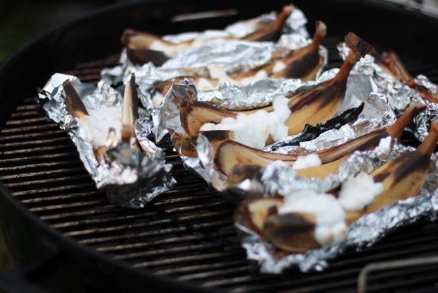 Бананы-гриль от «Mitten Coffee»