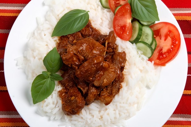 Баранина с рисом