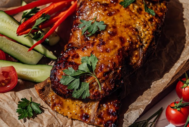 Баранья лопатка по-гречески