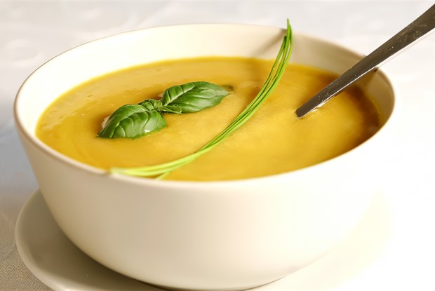 Бархатистый суп с цукини