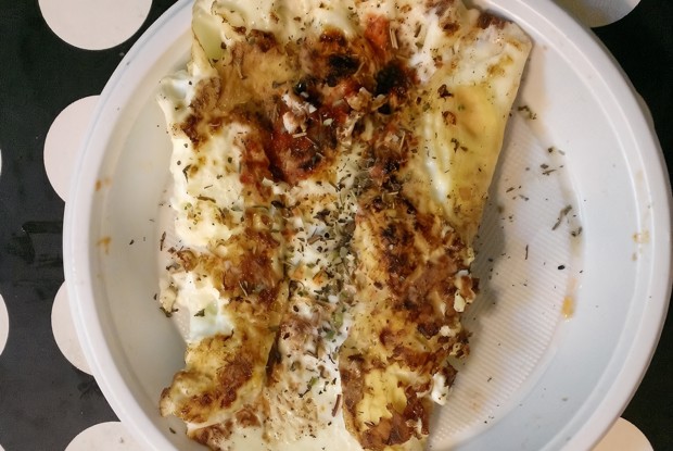 Белковый омлет на сковороде