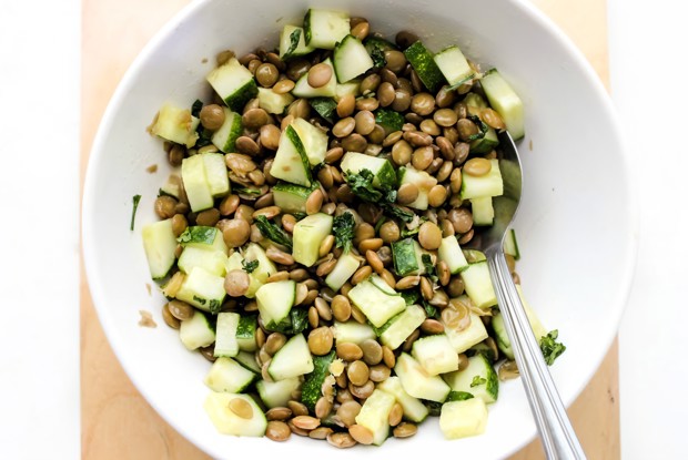 Белковый салат