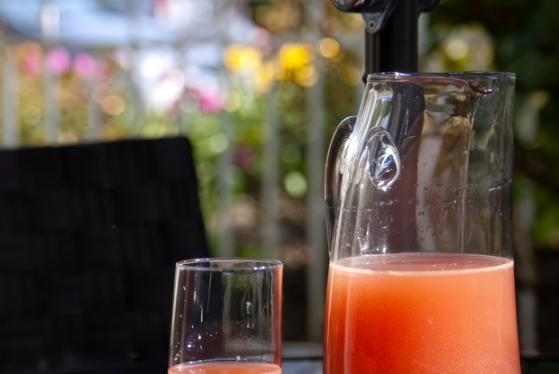 Беллини со свежими ягодами