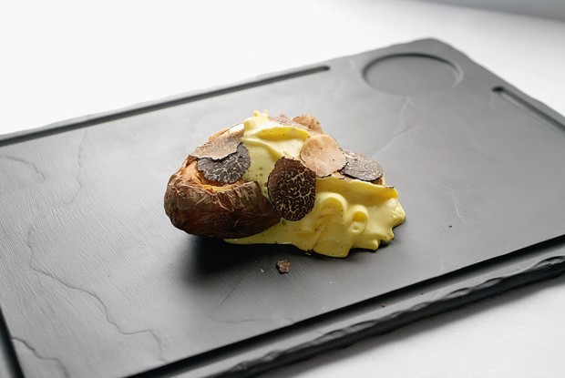 Беременная трюфелем картошка