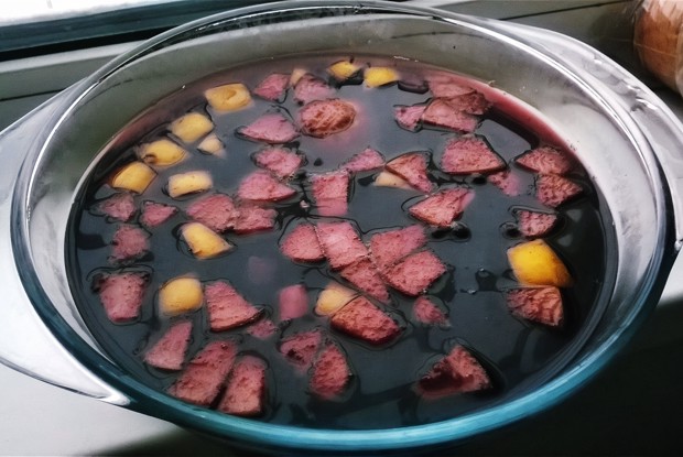 Безалкогольный  глинтвейн