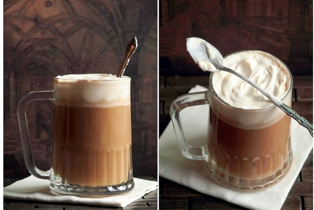 Безалкогольное сливочное пиво