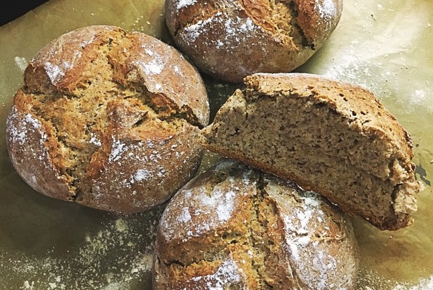 Бездрожжевой масала-хлеб