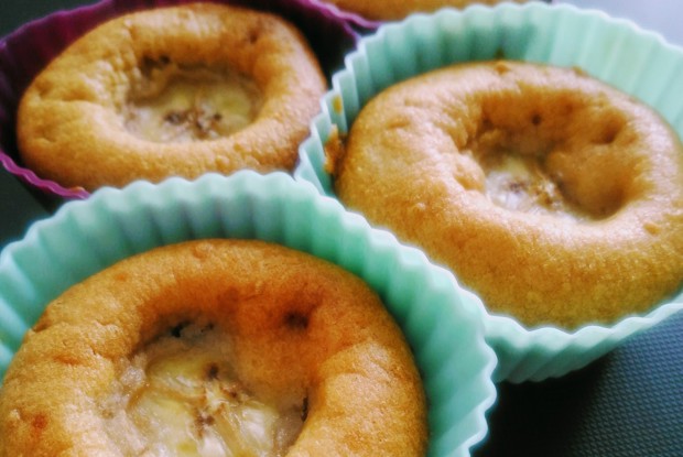 Безглютеновые маффины с бананом