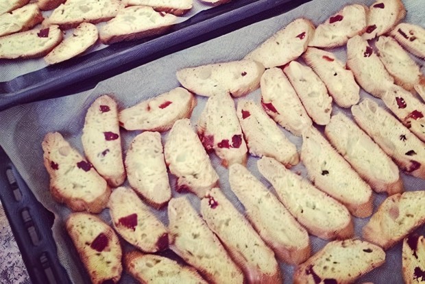 Бискотти с миндалем