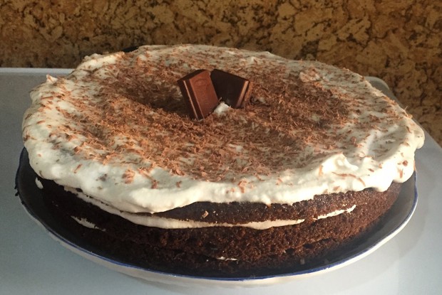 Бисквит на сгущёнке