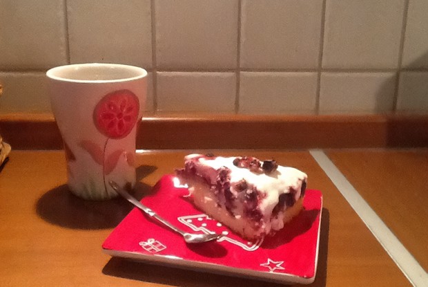 Бисквит со сметанным кремом