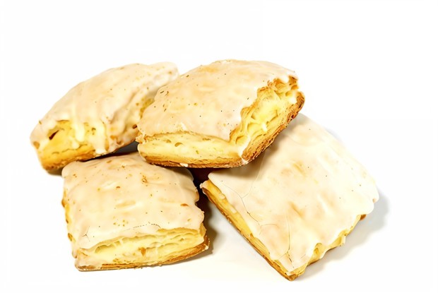 Бисквиты в лимонной глазури