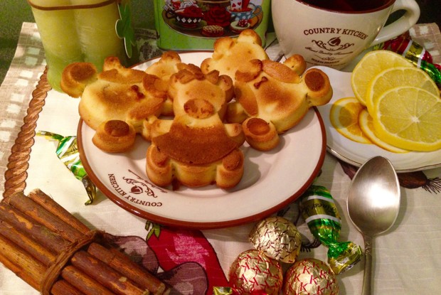 Бисквитные мишки