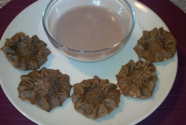 Бисквитное печенье «МусКо» к соусу сабайон с виноградным соком