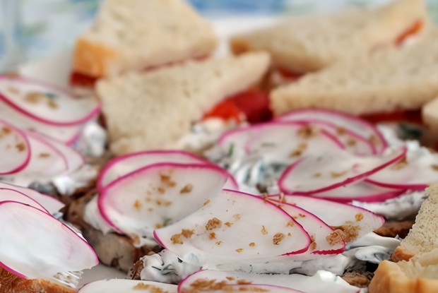 Быстрая закуска к шампанскому