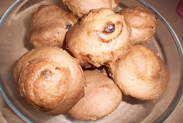 Быстрые кукурузные безглютеновые кексы