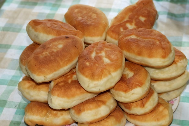 Быстрые пирожки из творожного теста