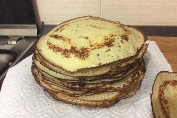 Быстрые тонкие блины