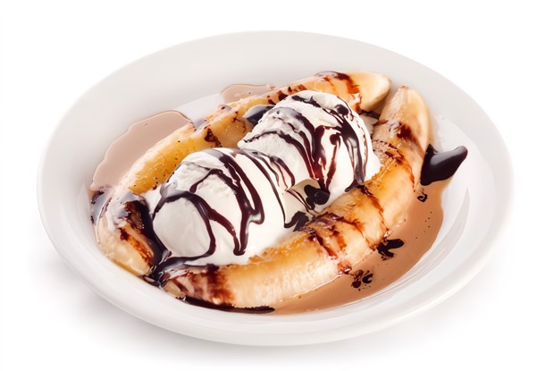 Быстрый банановый десерт