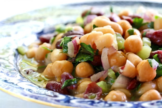 Быстрый фасолевый салат