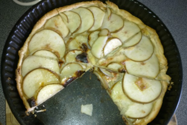 Быстрый грушевый пирог