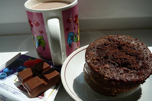 Быстрый кекс в кружке