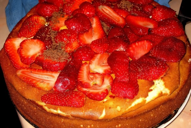 Быстрый творожный пирог