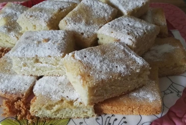 Быстрый ванильный кекс