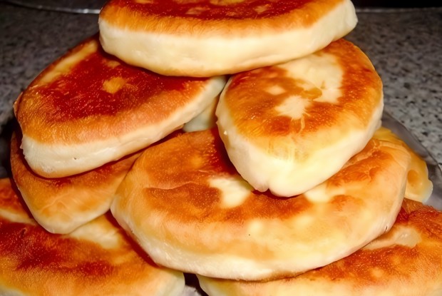 Быстрое заварное дрожжевое безопарное тесто для пирожков