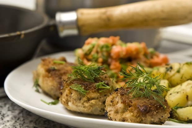 Биточки из чечевицы