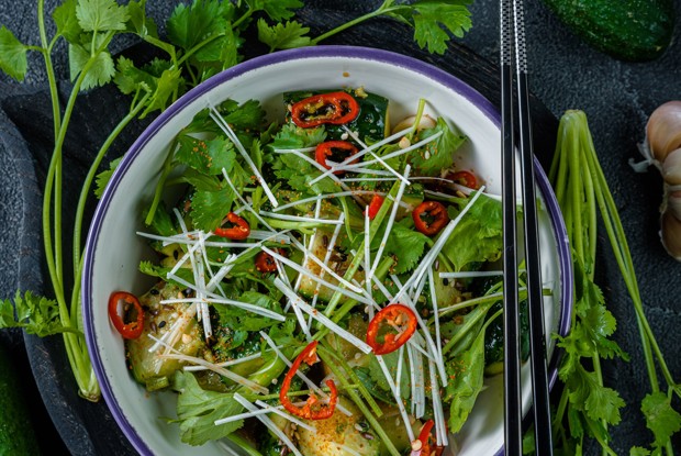 Битые огурцы по-китайски