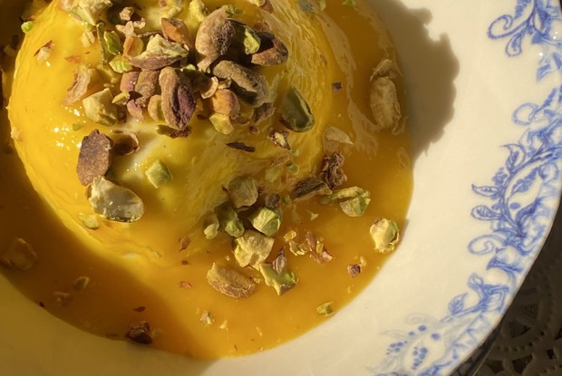 Бланманже с кокосовым молоком