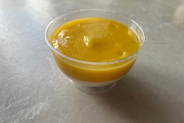 Бланманже с манго