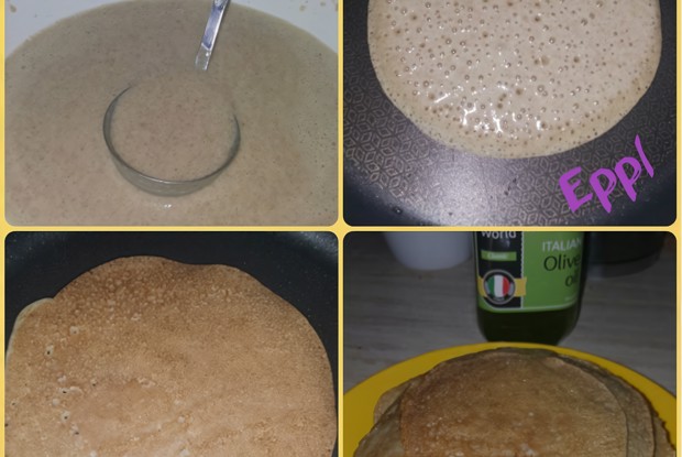 Блинчики из цельнозерновой муки